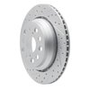 830-75018L Geoperformance Drilled/Slotted Brake Rotor, 2007-2017 Lexus/Toyota/Scion, Position: Rear Left - image 2