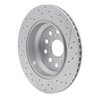 830-75018L Geoperformance Drilled/Slotted Brake Rotor, 2007-2017 Lexus/Toyota/Scion, Position: Rear Left - image 4