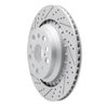 830-75021D Geoperformance Drilled/Slotted Brake Rotor, 2007-2017 Lexus/Toyota/Scion, Position: Rear Left - image 2
