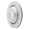 830-75022D Geoperformance Drilled/Slotted Brake Rotor, 2007-2017 Lexus/Toyota/Scion, Position: Rear Right - image 2
