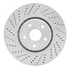 830-75023D Geoperformance Drilled/Slotted Brake Rotor, 2007-2011 Lexus/Toyota/Scion, Position: Left Front - image 1
