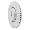 830-75023D Geoperformance Drilled/Slotted Brake Rotor, 2007-2011 Lexus/Toyota/Scion, Position: Left Front - image 2