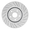 830-75024D Geoperformance Drilled/Slotted Brake Rotor, 2007-2011 Lexus/Toyota/Scion, Position: Right Front - image 1