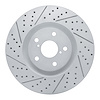 830-75027D Geoperformance Dimpled/Slotted Brake Rotor, 2009-2011 Lexus/Toyota/Scion, Position: Left Front - image 1