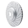 830-75031D Geoperformance Drilled/Slotted Brake Rotor, 2010-2017 Lexus/Toyota/Scion, Position: Right Front - image 2