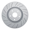 830-75032D Geoperformance Drilled/Slotted Brake Rotor, 2011-2020 Lexus/Toyota/Scion, Position: Left Front - image 1