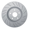 830-75033D Geoperformance Drilled/Slotted Brake Rotor, 2011-2020 Lexus/Toyota/Scion, Position: Right Front - image 1