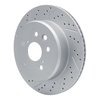 830-75036L Geoperformance Drilled/Slotted Brake Rotor, 2013-2020 Lexus/Toyota/Scion, Position: Rear Left - image 2