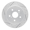 830-75041L Geoperformance Drilled/Slotted Brake Rotor, Fits Select Lexus/Toyota/Scion, Position: Rear Left - image 1