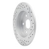 830-75041L Geoperformance Drilled/Slotted Brake Rotor, Fits Select Lexus/Toyota/Scion, Position: Rear Left - image 4