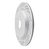 830-75042L Geoperformance Drilled/Slotted Brake Rotor, Fits Select Lexus/Toyota/Scion, Position: Rear Left - image 2