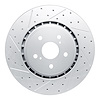 830-75043L Geoperformance Drilled/Slotted Brake Rotor, Fits Select Lexus/Toyota/Scion, Position: Front Left - image 1