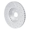 830-75043L Geoperformance Drilled/Slotted Brake Rotor, Fits Select Lexus/Toyota/Scion, Position: Front Left - image 3