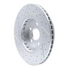 830-75043R Geoperformance Drilled/Slotted Brake Rotor, Fits Select Lexus/Toyota/Scion, Position: Front Right - image 3