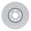 830-75053D Geoperformance Drilled/Slotted Brake Rotor, 2006-2020 Lexus/Toyota/Scion, Position: Right Front - image 1