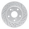 830-76051R Geoperformance Drilled/Slotted Brake Rotor, 1992-2001 Lexus/Toyota/Scion, Position: Front Right - image 1