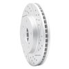 830-76051R Geoperformance Drilled/Slotted Brake Rotor, 1992-2001 Lexus/Toyota/Scion, Position: Front Right - image 2