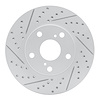830-76052L Geoperformance Drilled/Slotted Brake Rotor, 1992-2006 Lexus/Toyota/Scion, Position: Front Left - image 1
