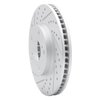 830-76052L Geoperformance Drilled/Slotted Brake Rotor, 1992-2006 Lexus/Toyota/Scion, Position: Front Left - image 2