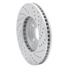 830-76052L Geoperformance Drilled/Slotted Brake Rotor, 1992-2006 Lexus/Toyota/Scion, Position: Front Left - image 4