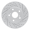 830-76052R Geoperformance Drilled/Slotted Brake Rotor, 1992-2006 Lexus/Toyota/Scion, Position: Front Right - image 1