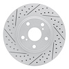 830-76055L Geoperformance Drilled/Slotted Brake Rotor, 1999-2007 Lexus/Toyota/Scion, Position: Front Left - image 1
