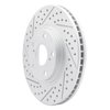 830-76055L Geoperformance Drilled/Slotted Brake Rotor, 1999-2007 Lexus/Toyota/Scion, Position: Front Left - image 2