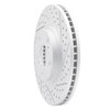830-76055R Geoperformance Drilled/Slotted Brake Rotor, 1999-2007 Lexus/Toyota/Scion, Position: Front Right - image 2