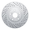 830-76062D Geoperformance Drilled/Slotted Brake Rotor, 1993-1998 Lexus/Toyota/Scion, Position: Left Front - image 1