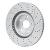 830-76063D Geoperformance Drilled/Slotted Brake Rotor, 1993-1998 Lexus/Toyota/Scion, Position: Right Front - image 4