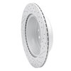 830-76064L Geoperformance Drilled/Slotted Brake Rotor, 1993-1998 Lexus/Toyota/Scion, Position: Rear Left - image 4