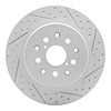 830-76064R Geoperformance Drilled/Slotted Brake Rotor, 1993-1998 Lexus/Toyota/Scion, Position: Rear Right - image 1