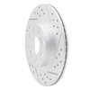 830-76073R Geoperformance Drilled/Slotted Brake Rotor, 2000-2005 Lexus/Toyota/Scion, Position: Rear Right - image 2