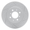 830-76074R Geoperformance Drilled/Slotted Brake Rotor, 2001-2003 Lexus/Toyota/Scion, Position: Front Right