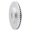 830-76075L Geoperformance Drilled/Slotted Brake Rotor, 2002-2015 Lexus/Toyota/Scion, Position: Front Left - image 2