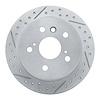 830-76076L Geoperformance Drilled/Slotted Brake Rotor, 2002-2008 Lexus/Toyota/Scion, Position: Rear Left - image 1