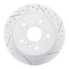 830-76076R Geoperformance Drilled/Slotted Brake Rotor, 2002-2008 Lexus/Toyota/Scion, Position: Rear Right - image 1