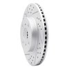 830-76078L Geoperformance Drilled/Slotted Brake Rotor, 2006-2019 Lexus/Toyota/Scion, Position: Front Left - image 2