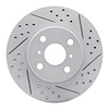 830-76078R Geoperformance Drilled/Slotted Brake Rotor, 2006-2019 Lexus/Toyota/Scion, Position: Front Right - image 1