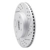 830-76078R Geoperformance Drilled/Slotted Brake Rotor, 2006-2019 Lexus/Toyota/Scion, Position: Front Right - image 2
