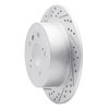 830-76079L Geoperformance Drilled/Slotted Brake Rotor, 2007-2012 Lexus/Toyota/Scion, Position: Rear Left - image 2