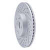 830-76081L Geoperformance Drilled/Slotted Brake Rotor, 2008-2019 Multiple Makes/Models, Position: Front Left - image 2