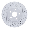 830-76081R Geoperformance Drilled/Slotted Brake Rotor, 2008-2019 Multiple Makes/Models, Position: Front Right - image 1