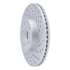 830-76081R Geoperformance Drilled/Slotted Brake Rotor, 2008-2019 Multiple Makes/Models, Position: Front Right - image 2