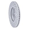 830-76081R Geoperformance Drilled/Slotted Brake Rotor, 2008-2019 Multiple Makes/Models, Position: Front Right - image 4