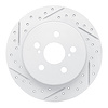 830-76083L Geoperformance Drilled/Slotted Brake Rotor, Fits Select Multiple Makes/Models, Position: Rear Left - image 1