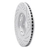 830-76085L Geoperformance Drilled/Slotted Brake Rotor, 2009-2015 Lexus/Toyota/Scion, Position: Front Left - image 4