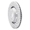 830-76085R Geoperformance Drilled/Slotted Brake Rotor, 2009-2015 Lexus/Toyota/Scion, Position: Front Right - image 2