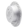 830-76087R Geoperformance Drilled/Slotted Brake Rotor, 2010-2017 Lexus/Toyota/Scion, Position: Front Right - image 2