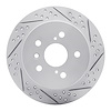 830-76091R Geoperformance Drilled/Slotted Brake Rotor, 2012-2018 Lexus/Toyota/Scion, Position: Rear Right - image 1